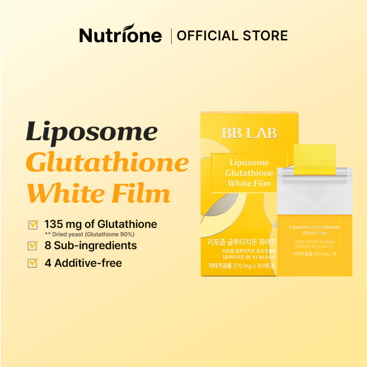 bb lab glutathione white film review NUTRIONE (30ea/BOX) Chewable Supplement Collagen And Vitamin E 30Ea Glutathione Box Skin Brightening Supplement - Lazada Leave-On