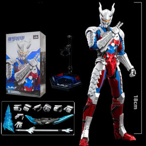 Ultraman Action Figure ZD Toy Kotaro Higashi Zero suit Tiga Suit Ace Ultra Seven Ultraman Jack Model Collectible Toy