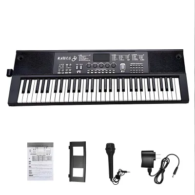 เปียโนไฟฟ้า 61 คีย์ ชาร์จไฟได้ 🔋 สำหรับเด็กและมือใหม่ 👧👦 KAWES BF-500 🎹