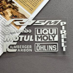 Motorcycle Reflective Stickers YAMAHA R15 R15M MOLY LIQUI MOTUL OHLINS Helmet Waterproof Decal NMAX XAMX PCX TMAX DUCATI SCOOPY