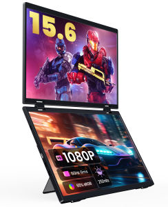 【SG Local Warehouse】ZSCMALL 15.6 Inch 1080P IPS Touch DualScreen Portable Monitor,for Laptop External Monitor USB-C HDMI Ultra-Slim Gaming DisplayWindows PC Mac Phone PS4/5 Switch Travel Monitors【Delivered Whinin 72 Hours】