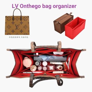 for LV ON THE GO tote bag organizer insert