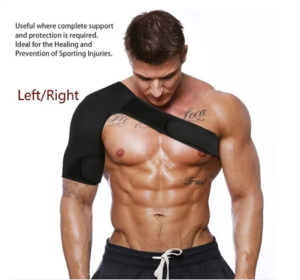 DARING เข็มขัดพยุงไหล่ ผ้าพยุงไหล่ ฟังก์ชั่นผลิตภัณฑ์: บรรเทาโรคข้ออักเสบ ปวดไหล่ ไหล่หลุด การเคลื่อนไหวของไหล่ Office Syndrome ป้องกันการบาดเจ็บ