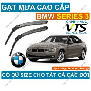 Gạt Mưa Kính Lái BMW Series-3 Cặp Gạt Mưa Kính Lái Cho Các Dòng Xe BMW Series-3 Có Đủ Size Cho Các Đời Xe BMW Series-3