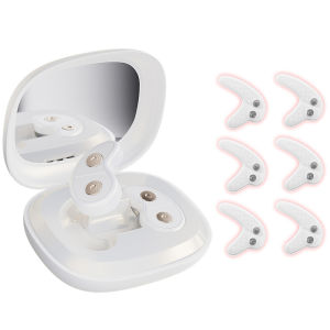 EMS & Vibrating Eye Wrinkle Removal Device Red Light Therapy Reusable Under Eye Massage Patch Crows Feet Remover