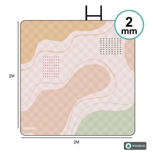 [SG Stock] WOODLES Picnic Mat Water Resistant 2mX2m Extra Large Foldable Outdoor Camping Beach Blanket Travel Mat★Local Shipping and Warranty