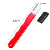 Portable Sharpener Mini Sharpening Stone Handheld Alloy Steel Garden Shear Scissors Sharpening Tool With Lid Multipurpos