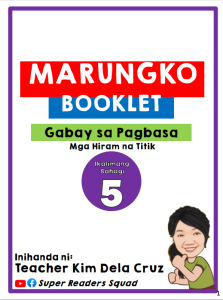 MARUNGKO BOOKLET - GABAY SA PAGBASA