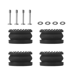 3D Printer Stabilizing Silicone Feet Metal Reinforced Vibration Dampener Anti Slip Base For Quiet Operation