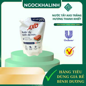 nước tẩy AXO trắng hương thanh khiết túi 1.2kg