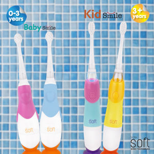 แปรงสีฟันไฟฟ้า SOFT สําหรับเด็ก 0-3y และ 3y ขึ้นไป