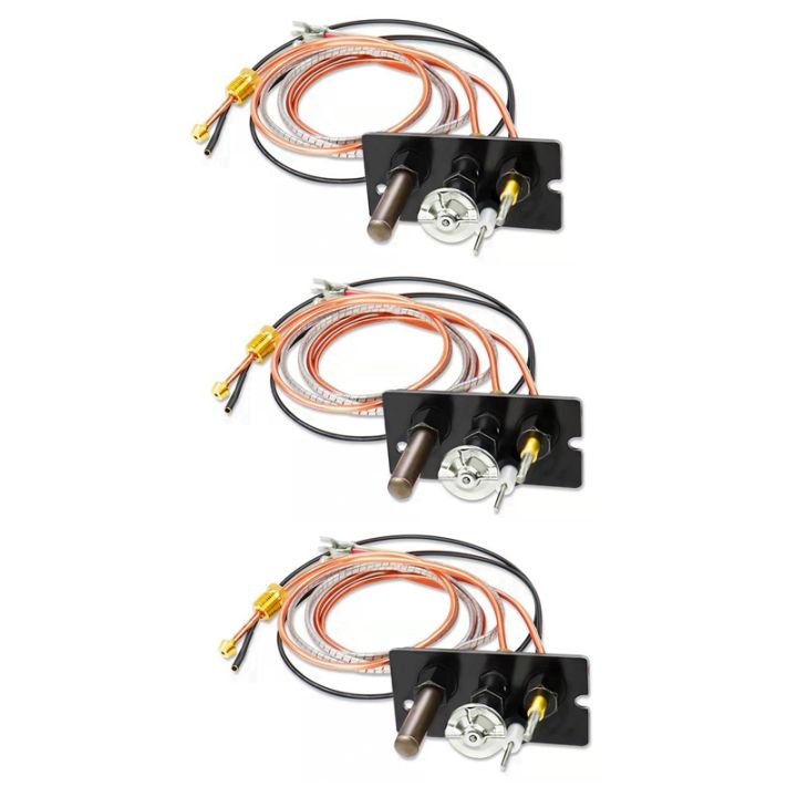 3X Propane & Natural Gas Fireplace Pilot Assembly Include Pilot Tube