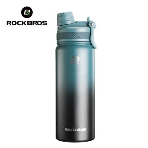 ROCKBROS Insulated Cup 18-40oz Large Capacity Stainless Steel Thermal Bottle for Hot and Cold Water Outdoor Sports Flask Tumbler 2 Nozzle