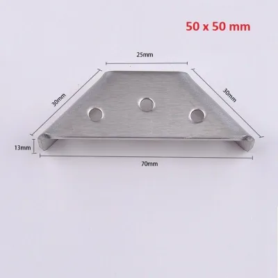 1 CÁI. EKE GIÁ ĐỠ INOX 90 ĐỌ GẮN KỆ ĐA NĂNG nhiều loại kích thước 50mm 105mm 175mm 270mm.
