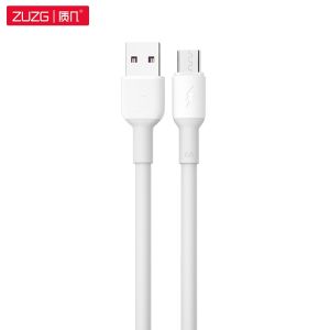 Zuzg Cáp sạc nhanh 6A hiện tại Android type-c TPE Silicone 120W Cáp dữ liệu điện thoại cho Iphone 1 Meter