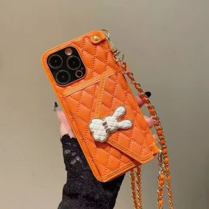 Card Case For iPhone 14 Pro Max 16 pro max With Strap lanyard iPhone 15 pro max Mobile Phone Shell iphone 13 pro max Wallet Bag Case iPhone X XR XS 14 promax 15 16 Plus Cover With Card holder iPhone 11 12 Pro Max Cards Slot Casing With Hanging chain