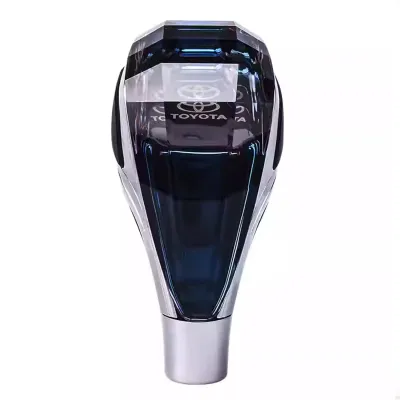 Car Modification LED Car Gear Shift Knob for Toyota / Mitsubishi Automatic Crystal Put Shift Multi-Color Shift Head Handle Crystal Universal Shift Knob High-end Gear Shift Knob Car Universal LED Crystal Handles