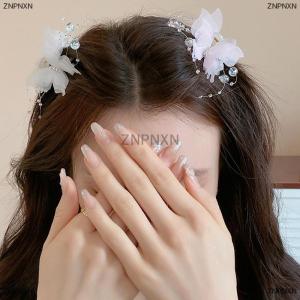 [COD] ZNPNXN Tulle Butterfly Hair Clip For Women Girls Colorful Hairpin Side Clip Sweet Cute Butterfly Barrette Hair Accessories