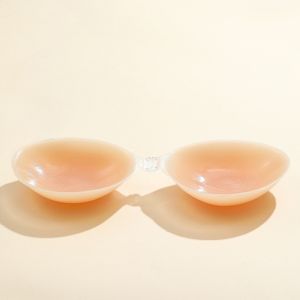 Invisible Push Up Adhesive Bra Silicone Reusable Nipple Cover Strapless Wedding Bra Thicker Cup Bra Silikon