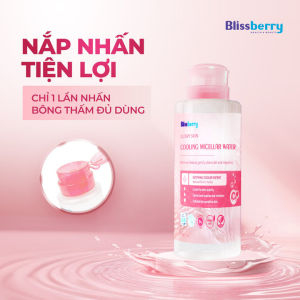 MBB - NƯỚC TẨY TRANG BLISSBERRY GLOWY SKIN COOLING MICELLAR WATER