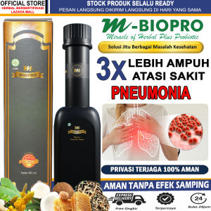 M-biopro Obat Herbal Pneumonia Anak Bayi dan Dewasa Paling Ampuh Obat Paru Paru Bocor Obat Pneumothorax Paru Paru Bolong Robek Cidera Radang Infeksi ISPA Pneumonia Paru Paru Basah TBC Sesak Nafas Nyeri Dada Herbal Tradisional Alami