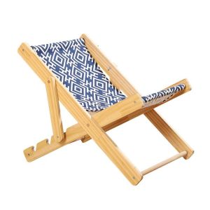 Pet Cat Chair Sisal Bed Adjustable Recliner Portable Puppy Sleeping Nest Kitten Grinding Claw Anti-scratch Beach Chair