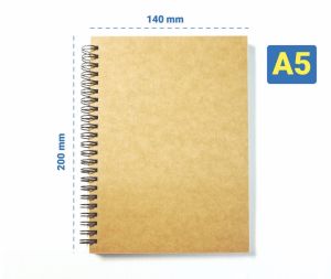 Sổ vẽ chì Sketbook 100 trang Giấy Phần Lan A4 A5 A6 - Gáy dọc