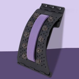 【Magnetic Back Support】Adjustable Lumbar Stretcher Slimming Device Spine Relaxation Tool Comfortable Waist Massager Fitness Equipment