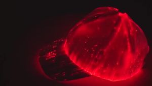 ใหม่ RGB 7สีกระพริบ LED ไฟเบอร์ออปติกหมวก Night Light คอนเสิร์ต Neon เรืองแสงหมวกชาวประมงหมวกเบสบอล