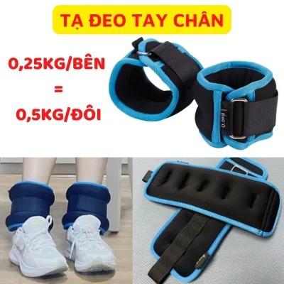 Tạ đeo chân tay chạy bộ tập gym (1 đôi 05kg/chiếc) - hỗ trợ giảm mỡ hiệu quả