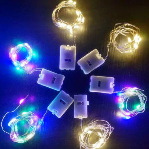 3 Mode Copper Wire LED String Fairy Lights Garland Christmas Tree Decor Navidad Wedding Party Gifts DIY with Battery