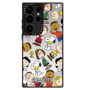 Cute Cartoon Snoopy Charie Woodstock Hard Phone Case for Samsung S25Ultra S24Ultra S23Ultra Shockproof Protective Cover for Galaxy S24 S23 S25 Ultra Plus Back Shell