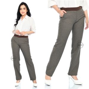 Celana Kerja Kantor Wanita Pinggang Karet Panjang Bahan Dasar Formal Hitam Polos Model Slimfit Celana Hitam Wanita Celana Kantor Wanita Celana Kerja Wanita Kantor Celana Bahan Kerja Wanita Celana Bahan Panjang Wanita Celana Hitam Panjang Wanita