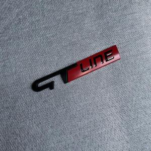 GTLINE logo suitable for Renault Kia logo tail label modification sticker RSLINE labeling Body labeling