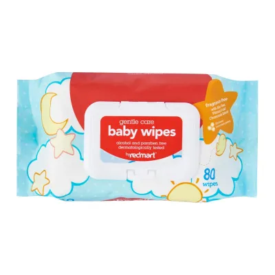 RedMart Gentle Care Baby Wipes 80pcs