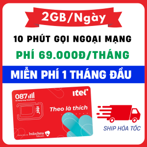 [ SẴN 1 THÁNG MIỄN PHÍ ] SIM 4G Itelecom Vinaphone 1 Tỷ Gb Miễn phí Nghe Gọi Tẹt Ga V79 - May35 - May69 - May89S . FREESHIP - CHƯA KÍCH HOẠT