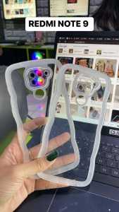 Softcase Gelombang Bening ( REDMI NOTE 9 ) Clear Case Casing Handphone - PGC SHOP
