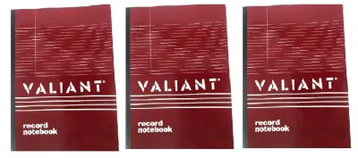 Valiant Columnar Notebook Record Book Journal Ledger Cash Notebook