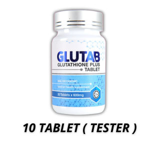 Glutab Original Pemutih Badan Seluruh Cepat Whitening Supplement Glutathione Ubat Putih Satu Badan Bleacing Skin Whitening Gluta Collagen For Man and Woman