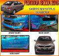 PERODUA BEZZA 2016-2019 DRIVE 68 STYLE FULLSET BODYKIT (68,D68) SKIRT LIP FOR BEZZA FRONT SKIRT SIDE SKIRT REAR SKIRT. 