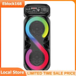 Karaoke Bluetooth Speaker Waterproof Portable Audio System for Outdoor Parties and Camping Trips
