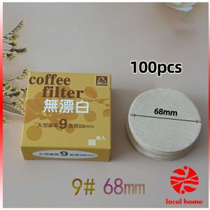 LOCAL HOME กระดาษกรองกาแฟ กระดาษดริป และกากกาแฟสกัดเย็น มีแบบรูปตัววี และ แบบกลมcoffee filter paper