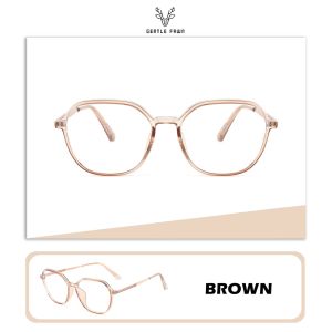 GENTLE FAWN Kacamata Antiradiasi Blueray Photocromic Anti UV Korea Style Design Bisa Minus Antiradiasi Blueray Photocromic Terbaru Fashion Pria Dan Wanita 297