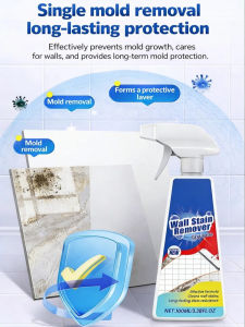 【Mold Removal Cleaner】Mold Remover/Mildew Cleaner/Stain Remover/Wall Tile Cleaner/Deep Cleaning/Anti-Mold Protection/Easy to Use