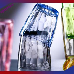 Sporter แก้วน้ำดื่มอะคริลิคแตกแก้วน้ำดื่มแชมเปญเบียร์ใช้ซ้ำได้ไม่แตกหักปลอดภัยสำหรับงานปาร์ตี้