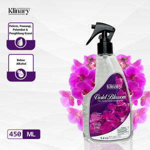 KLINARY Pewangi Pelicin Pelembut Pakaian Violet Blossom - 450 ML