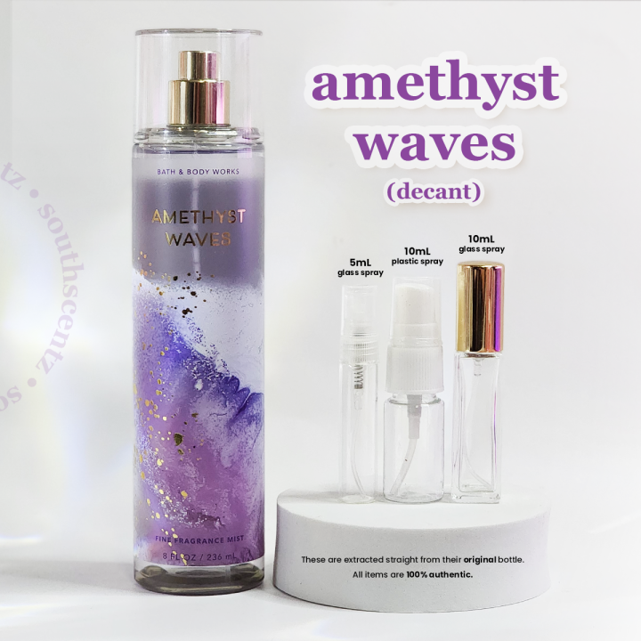 Amethyst Waves Bath And Body Works Body Mist Bbw Decant 5ml 10ml