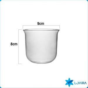 Transparent Glass Cup Coffee Mug Heat Resistant Cup Milk Cup Coffee Glasses 320ml