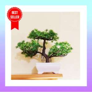 Dekorasi Bunga Hias Ruang Tamu Aesthetic Plastik Bonsai Daisy Hydrangea Artificial