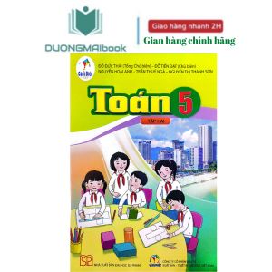 Sách - Toán 5 Cánh diều - Bán kèm 1 bút dạ kim tím